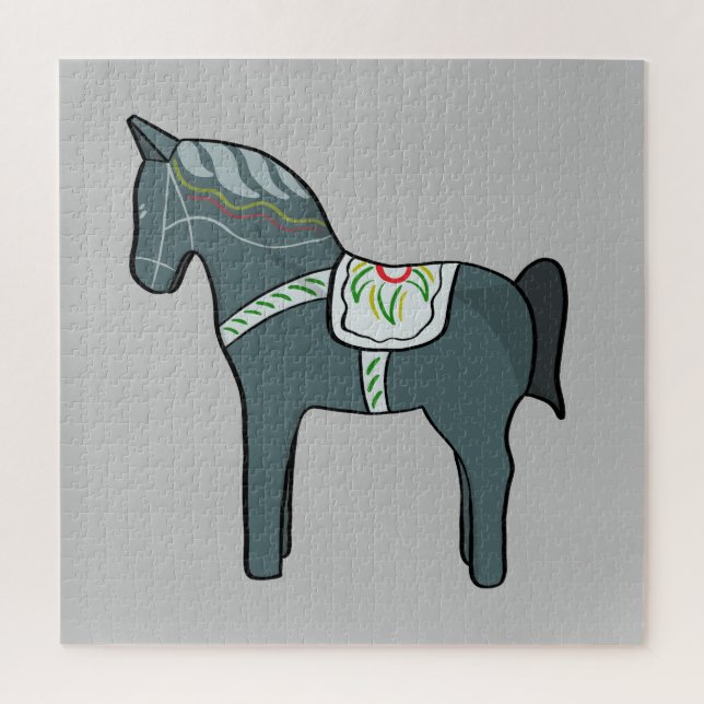 Puzzle Dala horse (Vertical)