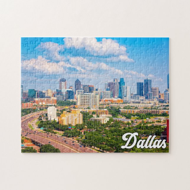 Puzzle Dallas, Texas, États-Unis (Horizontal)