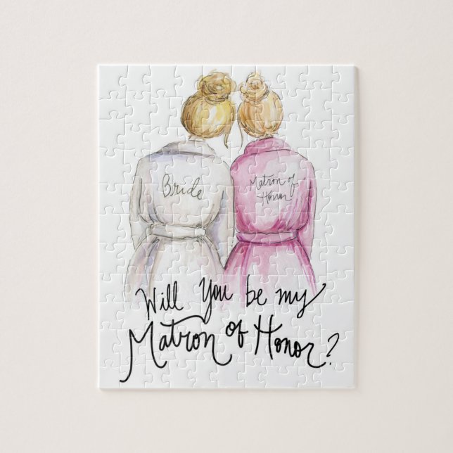 Puzzle Dame de honneur ? Domestique de petit pain de Bl (Vertical)