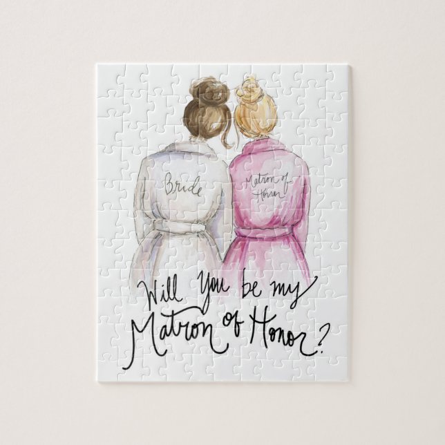 Puzzle Dame de honneur ? Domestique de petit pain de Bl (Vertical)