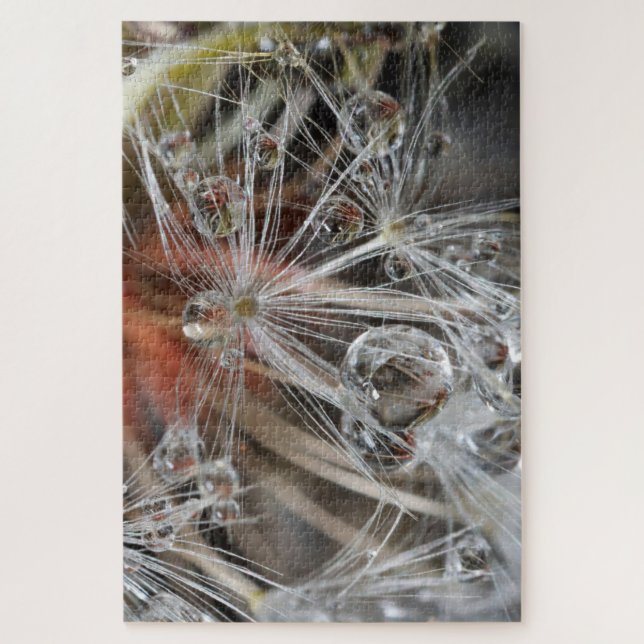 Puzzle Dandelion Abstrait (Vertical)