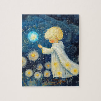 Puzzle Dandelions sous les étoiles