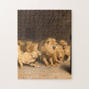 Puzzle Daniel In The Lions Den 1872 Par Briton Riviere