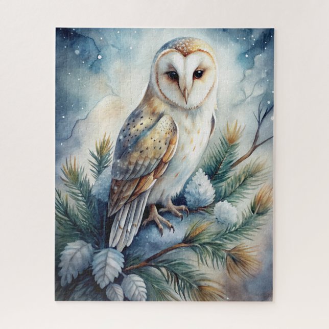 Puzzle d'animal de neige (Vertical)