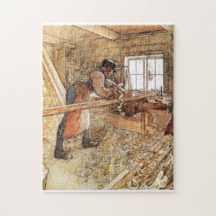 Puzzle Dans la boutique de charpentier - Carl Larsson 190