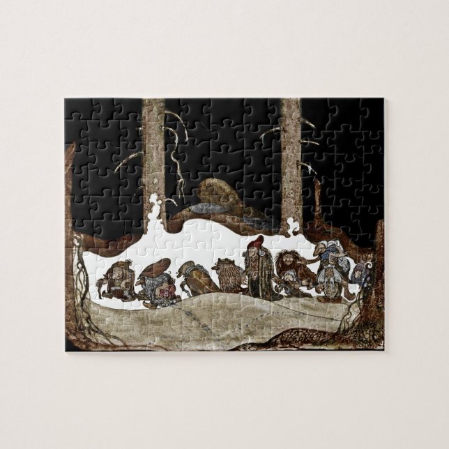 Puzzle Dans la nuit de Noël - (Horizontal)