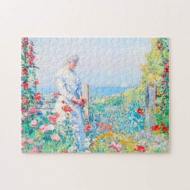 Puzzle Dans le jardin par Childe Hassam (Horizontal)