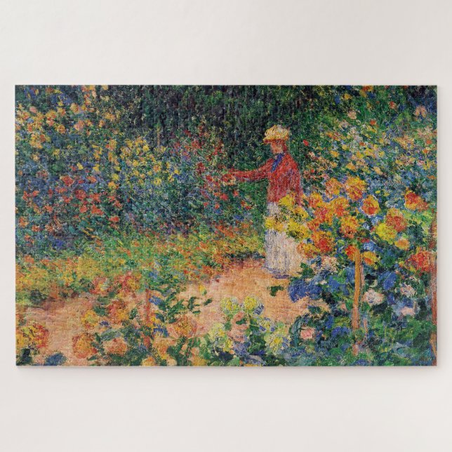 Puzzle Dans le jardin par Claude Monet (Horizontal)