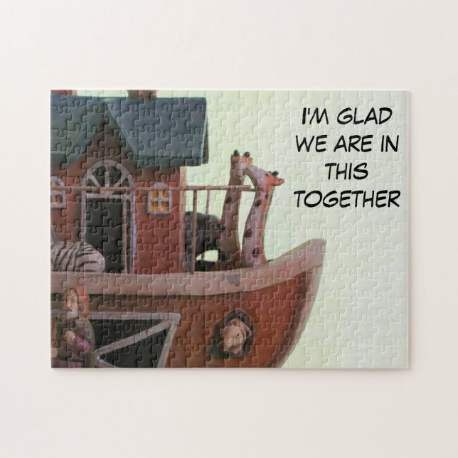 Puzzle Dans le même bateau (Horizontal)