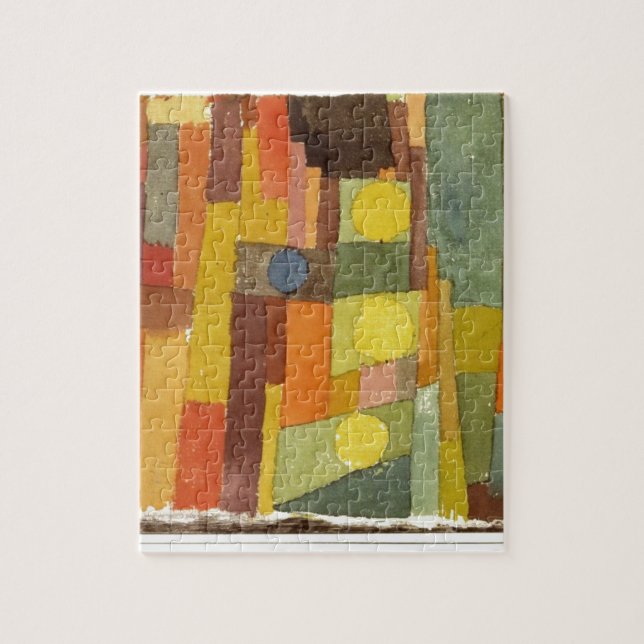 Puzzle Dans le style de Kairouan par Paul Klee (Vertical)