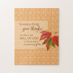 Puzzle Dans Toutes Les Choses Donne Merci - 1 Thèmes.5:1