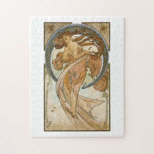 Puzzle Danse (1898), Alphonse Mucha Art nouveau
