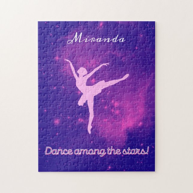 Puzzle Danse Parmi Les Étoiles Ballerina Galaxy (Vertical)