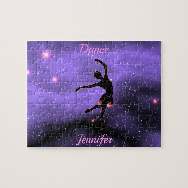 Puzzle Danse rose et violet (Horizontal)