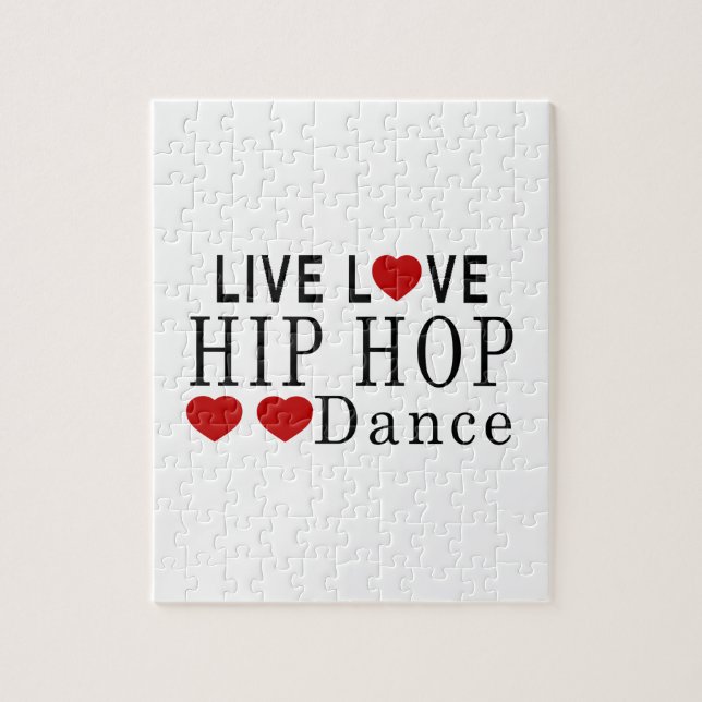 PUZZLE DANSE VIVANTE DE HIP HOP D'AMOUR (Vertical)