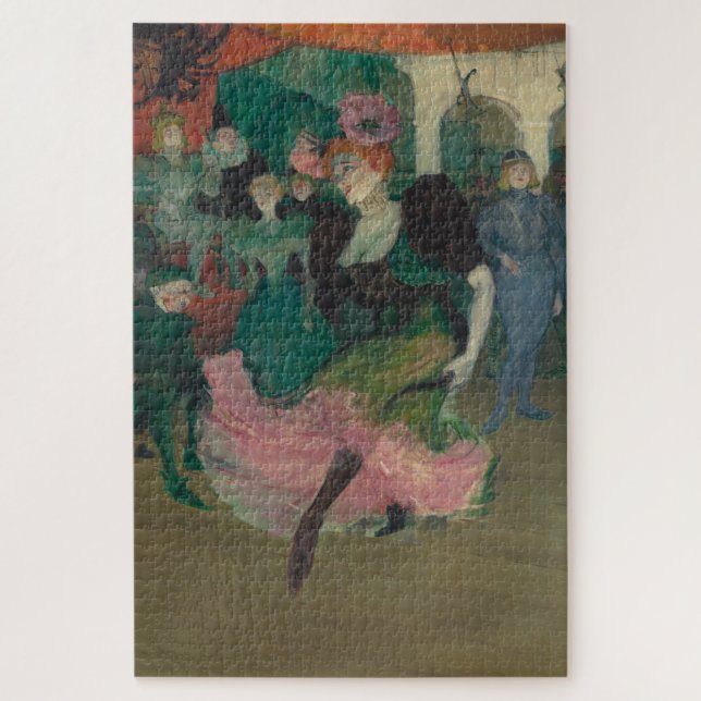 Puzzle Danser le Bolero - Peinture Toulouse-Lautrec (Vertical)