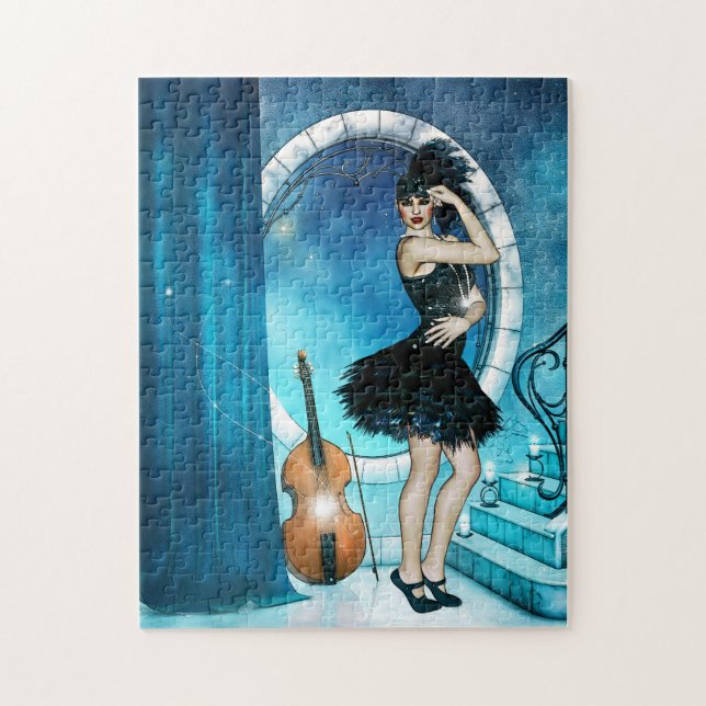 Puzzle Danseur de jazz (Vertical)