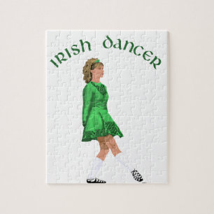 Puzzle Danseur irlandais en chaussures souples vêtu de ve