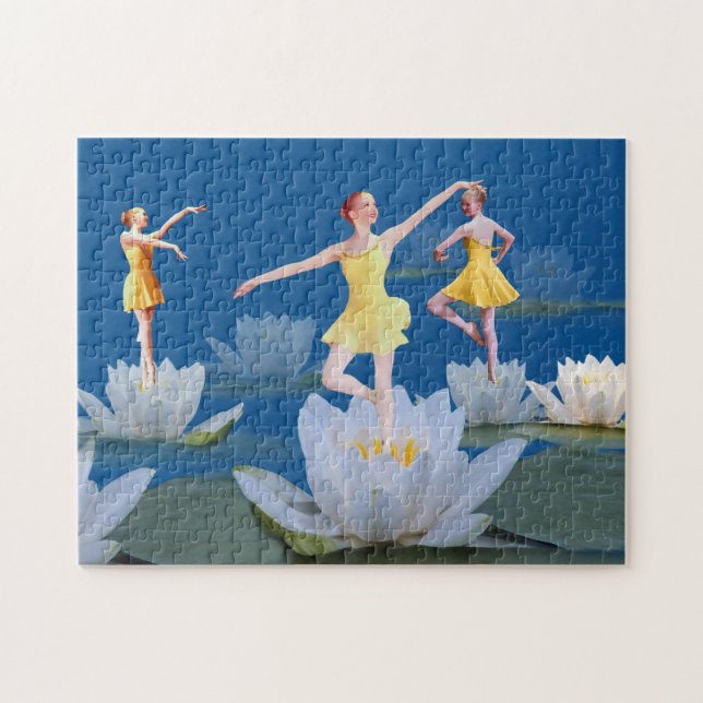 Puzzle Danseurs classiques et nénuphars (Horizontal)