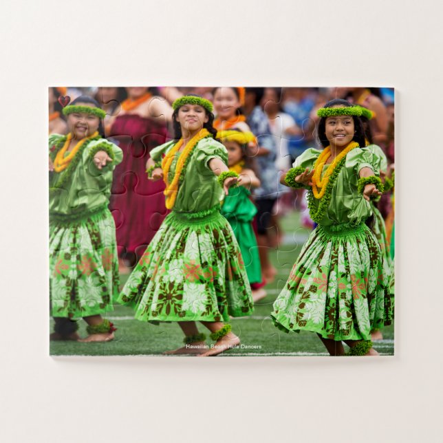 Puzzle Danseurs Hawaiian Beach Hula (Horizontal)
