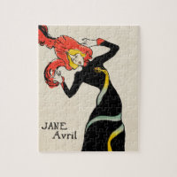 Danseuse Art nouveau Jane Avril par Toulouse Lautr