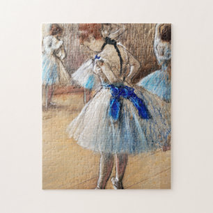 Puzzle Danseuse de ruban bleu, Edgar Degas