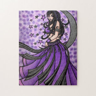 Puzzle Danseuse du ventre violet