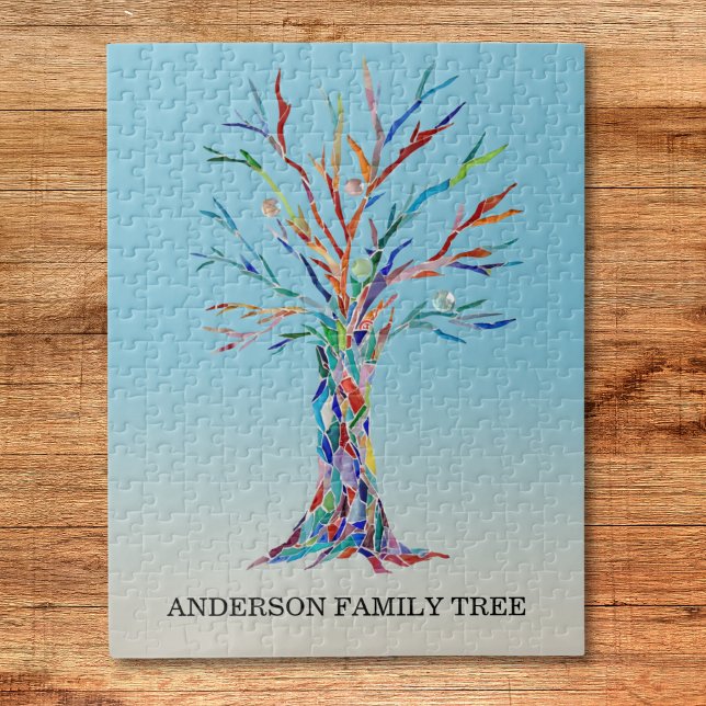 Puzzle d'arbre familial personnalisé (Créateur téléchargé)