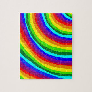 Puzzle d'arc-en-ciel d'enfants