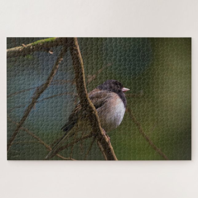 Puzzle Dark Eyed Junco (Horizontal)