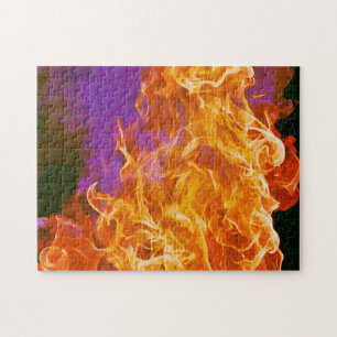 Puzzle d'art Abstrait Feu de feu