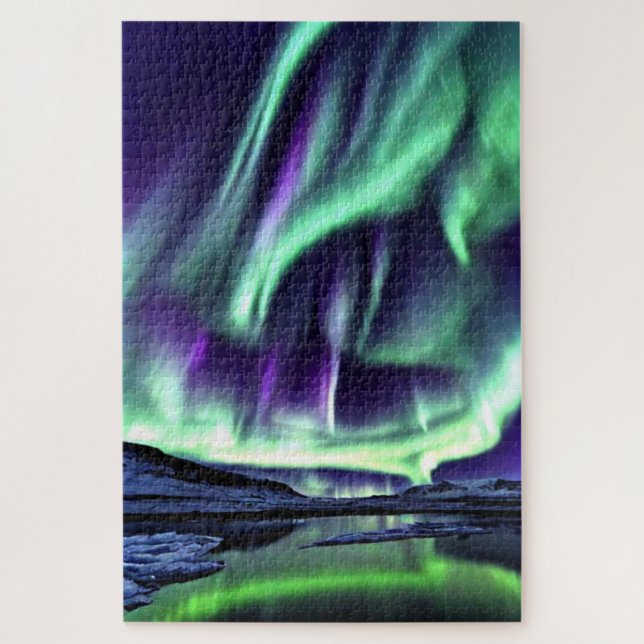 Puzzle d'art Aurora Borealis (Vertical)