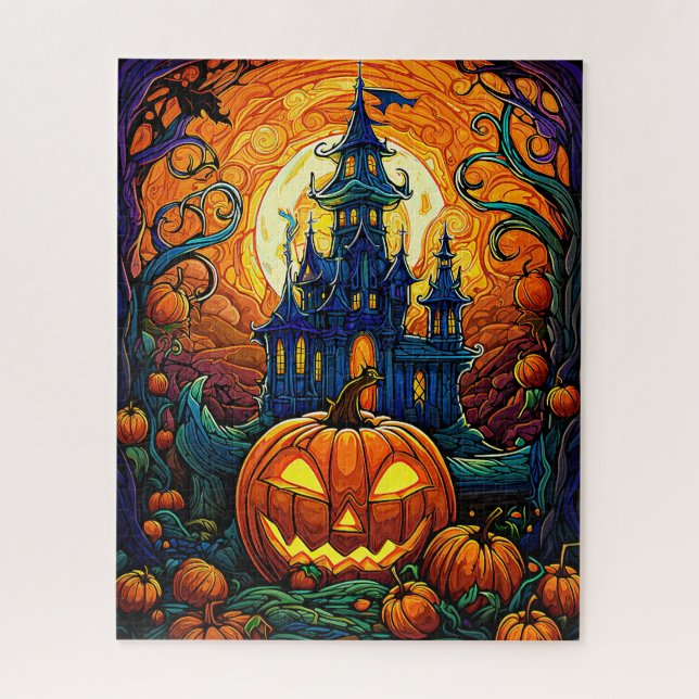 Puzzle d'art d'Halloween (Vertical)