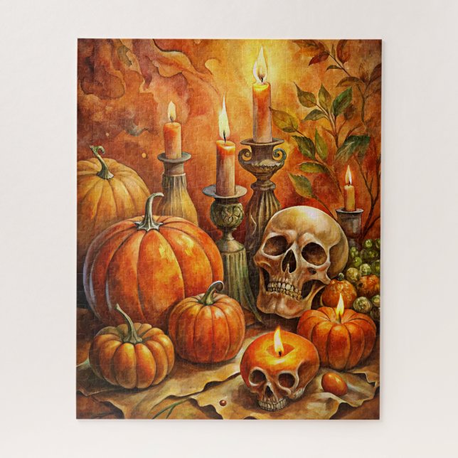 Puzzle d'art d'Halloween (Vertical)