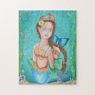 Puzzle d'art du jardin de Mermaid