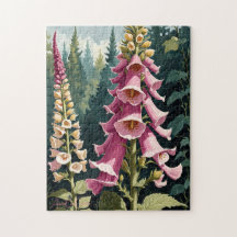 Puzzle d'art Foxglove