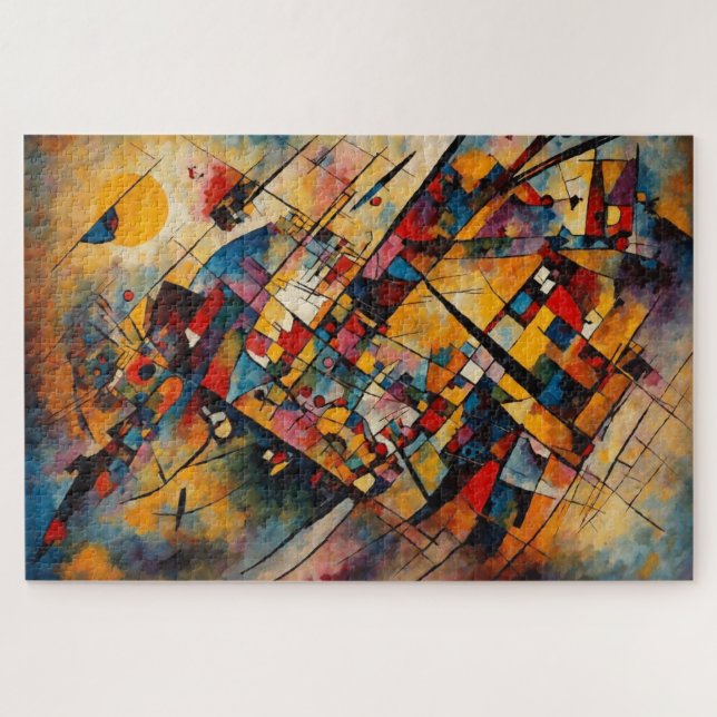 Puzzle d'art moderne (Horizontal)