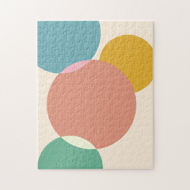 Puzzle d'art moderne du milieu du siècle (Vertical)