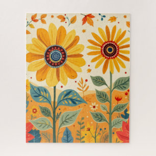 Puzzle d'art populaire Tournesol
