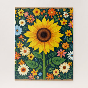 Puzzle d'art populaire Tournesol