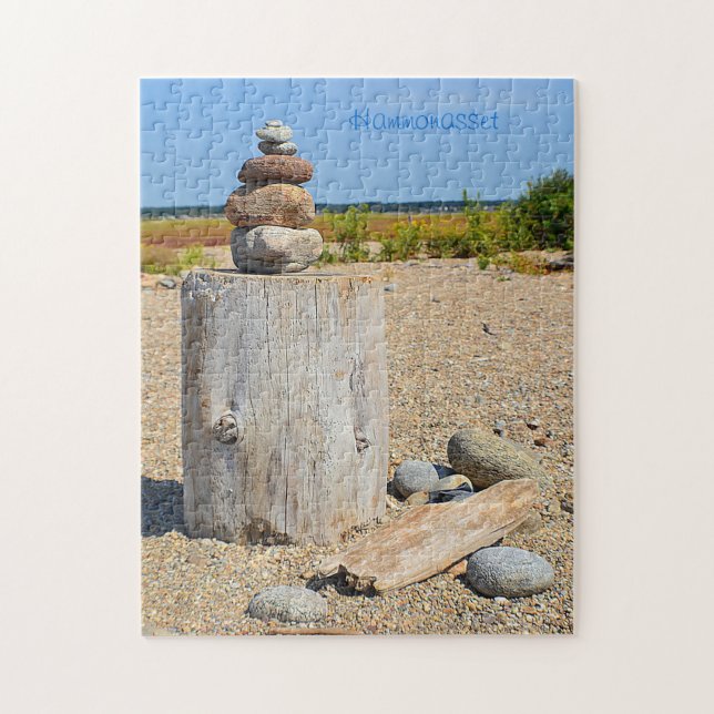 Puzzle d'art sur la plage (Vertical)