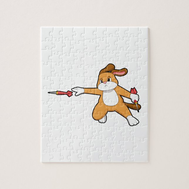 Puzzle Darts dog (Vertical)
