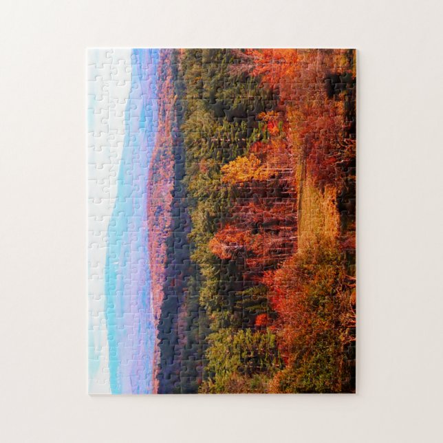 Puzzle d'automne du Vermont (Vertical)