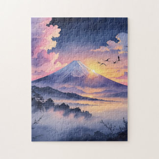 Puzzle Dawn of Hope at Mount Fuji