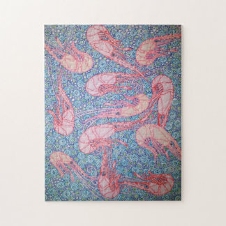 Puzzle de 11x14 de "crevette"