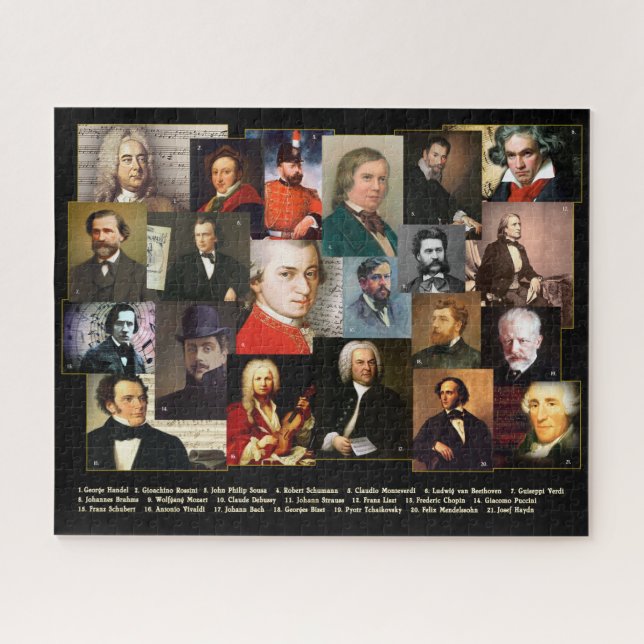 Puzzle de 21 Masters (Horizontal)