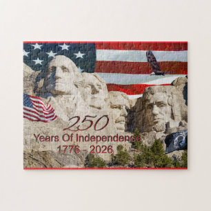 Puzzle de 250 pièces Mont Rushmore Amérique
