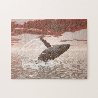 Puzzle de baleine vintage