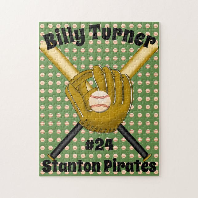 Puzzle de baseball (Vertical)