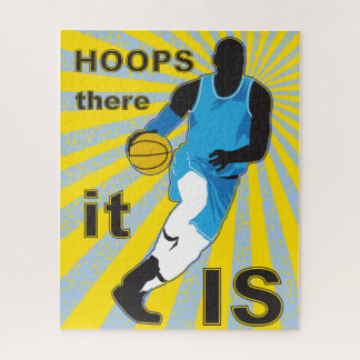 Puzzle de basketball 16x20 pour les personnes aveu